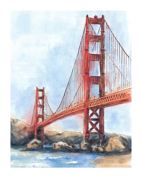 San Francisco Art. San Francisco Print. San Francisco Poster. | Etsy