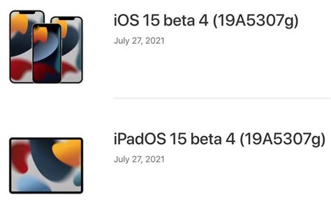 iOS 15 Beta 4 Download and More Released for Developers • iPhone in Canada Blog