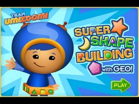 Team Umizoomi - Super Shape Building with Geo - Kids Game - YouTube