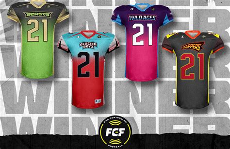 Fan Controlled Football League Uniforms Revealed – SportsLogos.Net News