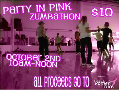 Party in Pink: Zumba for a Breast Cancer Cure – anewscafe.com