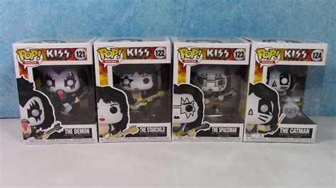 Funko POP! Rocks Kiss Band - Full Collection Unboxing - YouTube