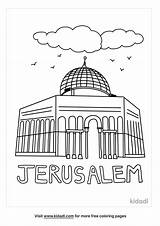 Jerusalem Coloring Pages sketch template