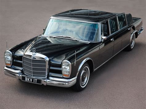 MERCEDES BENZ 600 Pullman Landaulet (V100) Specs & Photos - 1965, 1966 ...