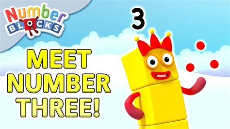 @Numberblocks- Meet Number Three | Meet the Numberblocks | Learn to ...