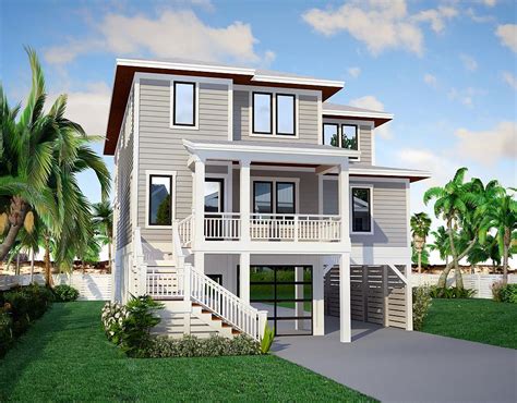 Portola Bay - Coastal House Plans from Coastal Home Plans