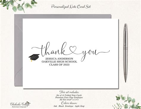 Graduation Thank You Messages For Cards