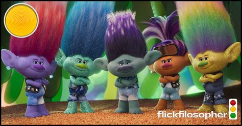 Trolls Band Together movie review: cheerful kindness, weirdified - FlickFilosopher.com