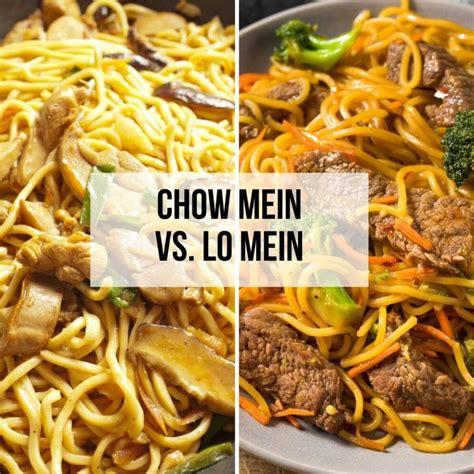 Chow Mein vs. Lo Mein Noodles: Differences and Similarities | Betony