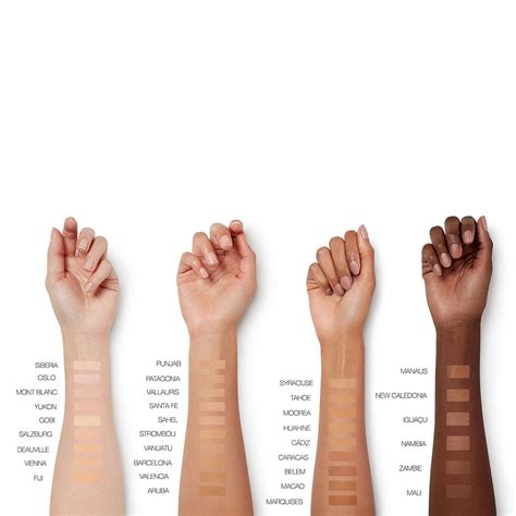 NARS Sheer Glow • Foundation Review & Swatches