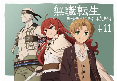 Mushoku Tensei celebra su episodio final con ilustraciones | SomosKudasai