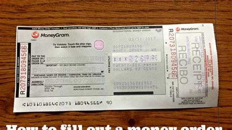 How To Fill Out A Moneygram Money Order Mkrd Info | Earn Money Rdr2