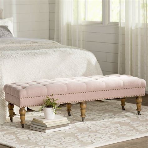 Kelly Clarkson Home Landis Upholstered Bench & Reviews | Wayfair | Upholstered bench, End of bed ...