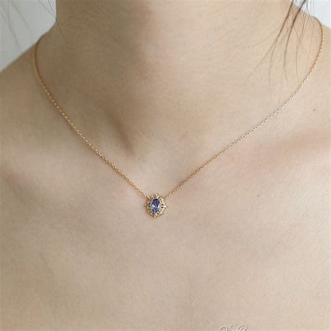 Vintage Tanzanite Necklace – d'happy Makers