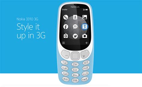 HMD Global Officially Announces 3G Variant of the Nokia 3310; Will be Available from Mid-October ...