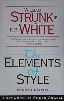 Amazon.com: Elements of Style : Strunk, William and White, E. B.: Books