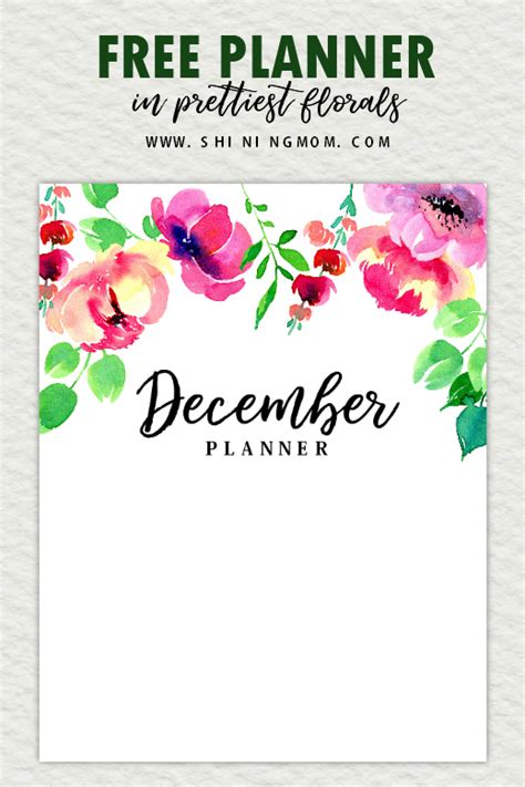 Free December Planner: Plan a Joyful Christmas!