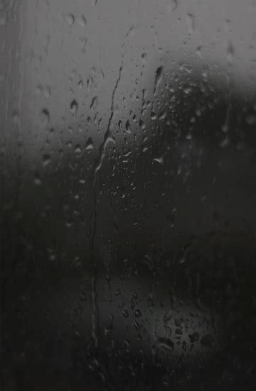 Raindrops on a Windowpane - B/W GIF