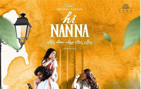 Hi Nanna Telugu Movie (2023) Budget, Hit or Flop, Box Office Collection ...