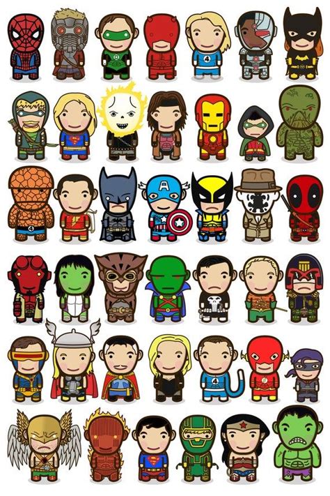 Printable Superheroes Wall Art for Kids or Big Kids, Instant Download ...