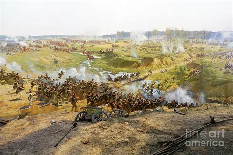 painting of Battle of Borodino Photograph by Vladi Alon - Fine Art America