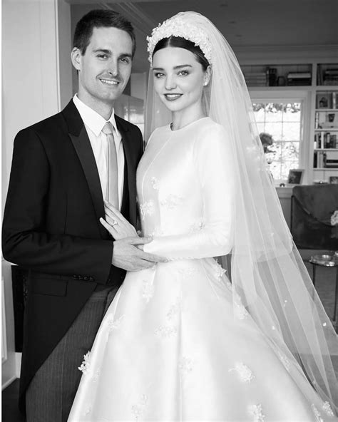 Miranda Kerr shares photos from wedding to Evan Spiegel - Grazia