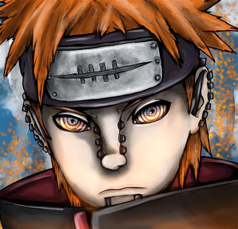 Fan art of pain done by me. : r/Naruto