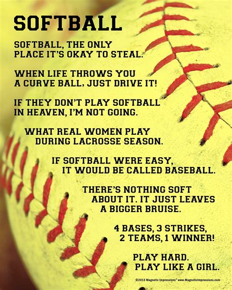 Softball Quotes For Teams