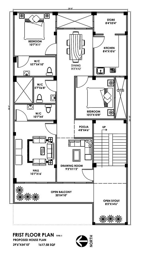 Modern House Floor Plan