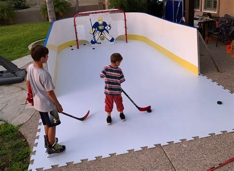 Backyard Hockey Rink | Backyard Ice Rink | D1 Backyard Rinks