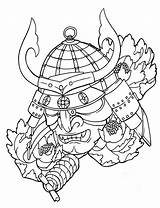 Samurai Coloring Pages To Print  Free Printable Coloring sketch template