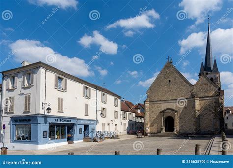 Parvis of the Church of Saint-Martin De Jouy, Jouy-en-Josas, France ...