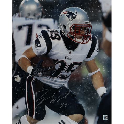 Danny Woodhead Signed Patriots 16x20 Photo (Woodhead COA) (See ...