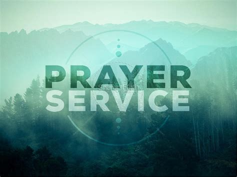 Prayer Service Church PowerPoint | Clover Media