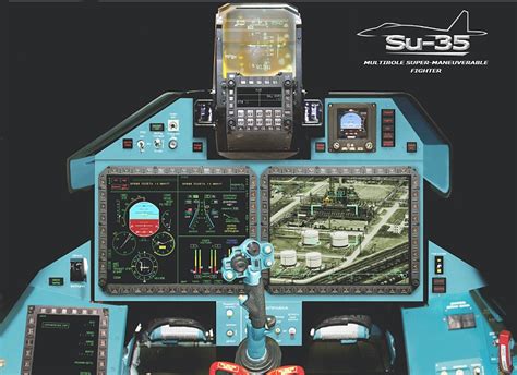 Su 35 Cockpit