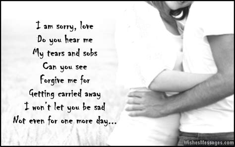 I Am Sorry Poems for Girlfriend: Apology Poems for Her – WishesMessages.com