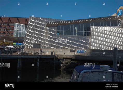 The New England Aquarium The Waterfront Boston Massachusetts USA Stock ...