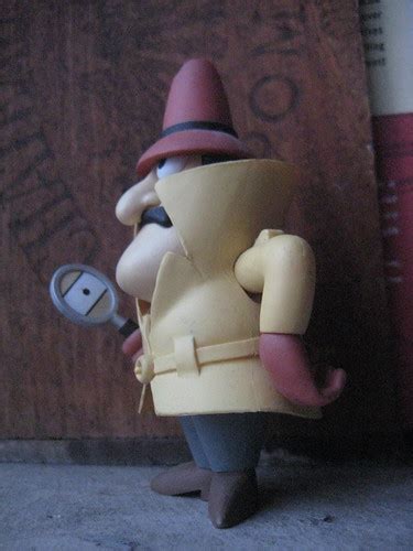 Inspector Clouseau figure with magnifying glass 2158 | Flickr