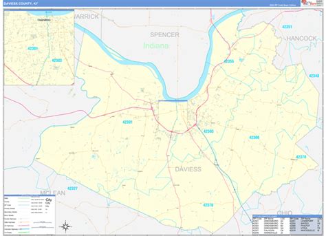 Daviess County, KY Map Book - Basic