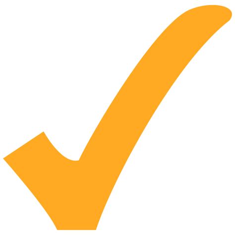 File:Orange check.svg - Wikimedia Commons