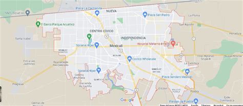 ¿Dónde está Mexicali? Mapa Mexicali - ¿Dónde está la ciudad?