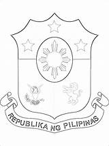 Philippines Flag 3 Coloring Page  Free Printable Pages For Kids sketch template