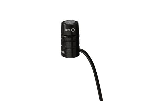 WL183 - Omnidirectional TQG Lavalier Microphone - Shure USA