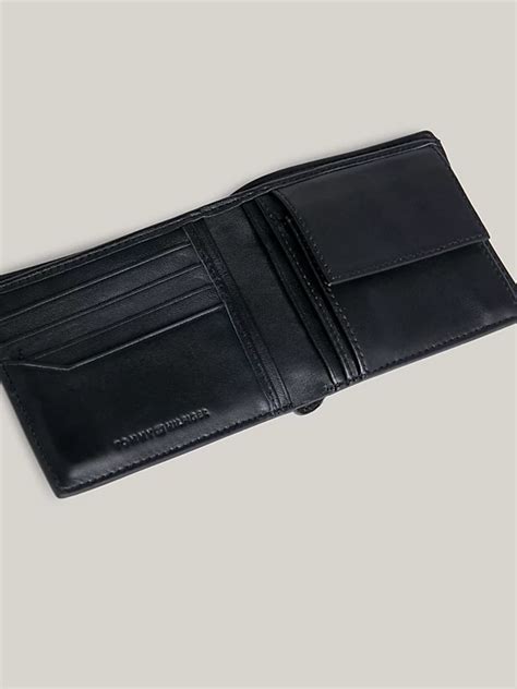 TH Modern Leather Bifold Wallet | BLACK | Tommy Hilfiger