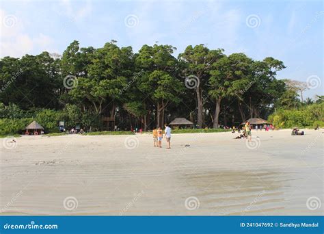 Beautiful View of Radhanagar Beach, Havelock Island Stock Photo - Image of crabs, blair: 241047692