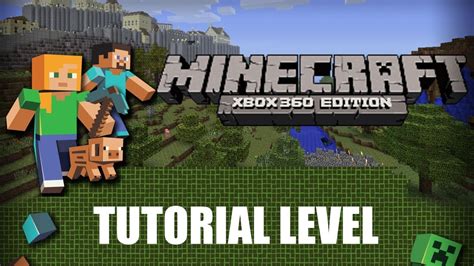 Minecraft Xbox 360 Edition, tutorial level walkthrough - YouTube