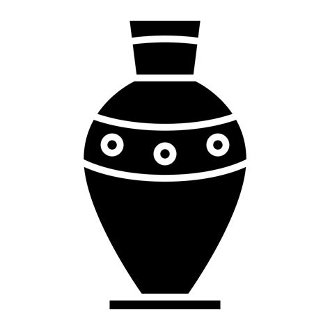 Amphora Glyph Icon 15037380 Vector Art at Vecteezy