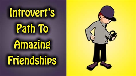 How To Make Friends As An Introvert. - YouTube