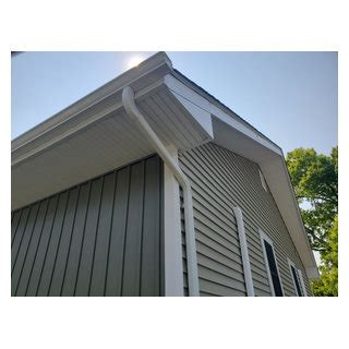 Mastic Board and Batten & Therma-Tru Door, Fall River - Exterior - Providence - by Care Free ...