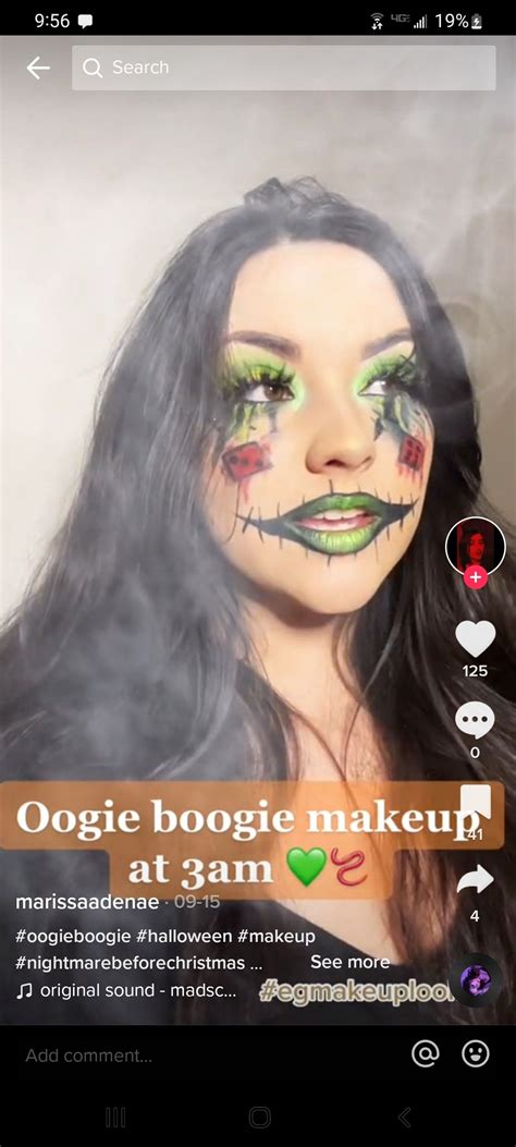 Oogie boogie makeup idea | Makeup, Oogie boogie, Face makeup